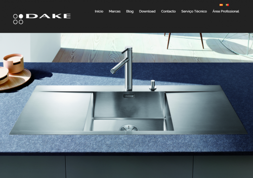 A DAKE estreia nova página Web
