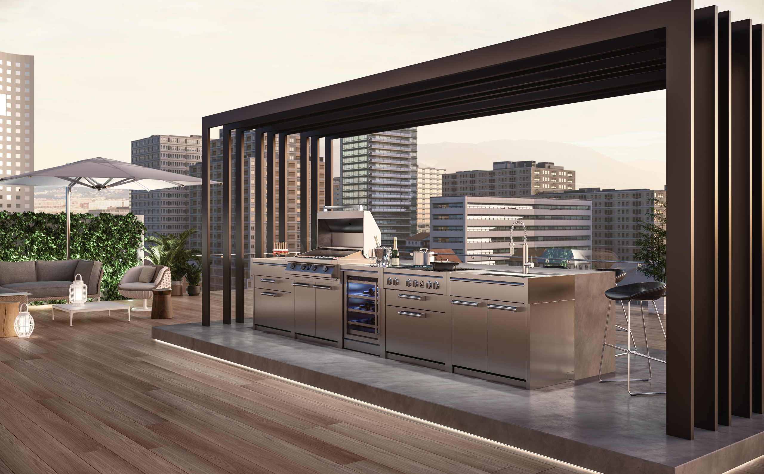 Frigorífico STEEL Outdoor